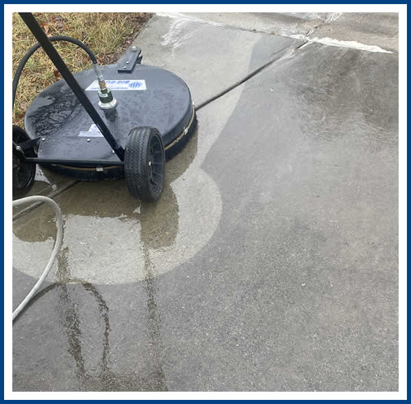 Concrete Pressure Washing in NC